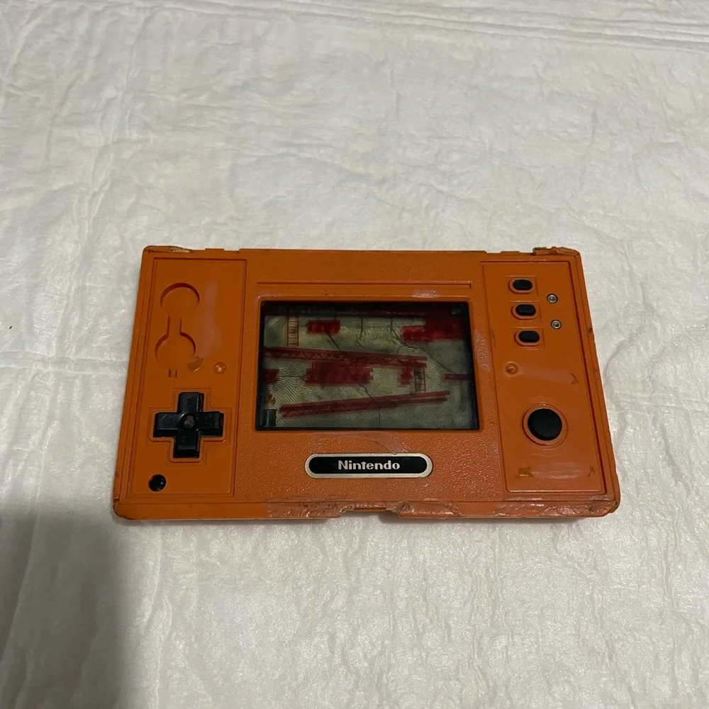 FOR PARTS Nintendo DK-52 Donkey Kong CGL Game & Watch Multi Screen 1982 Broken